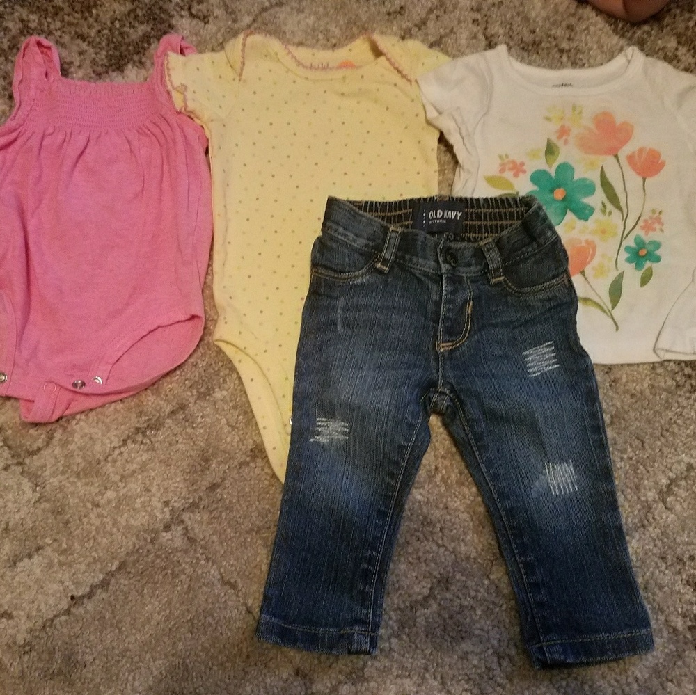 3 month baby girl clothes bundle
